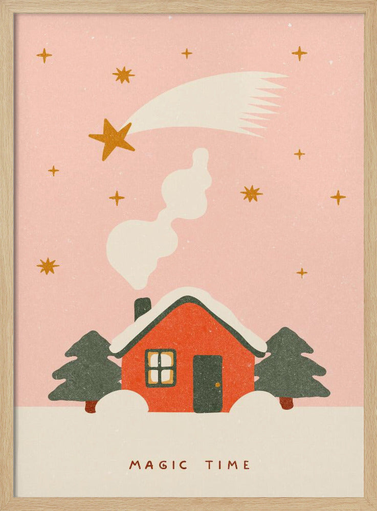 Een magische tijd met Kerstmis | Poster