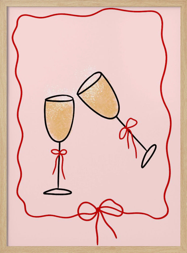 Champagne Proost | Poster