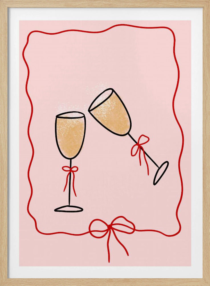Champagne Proost | Poster