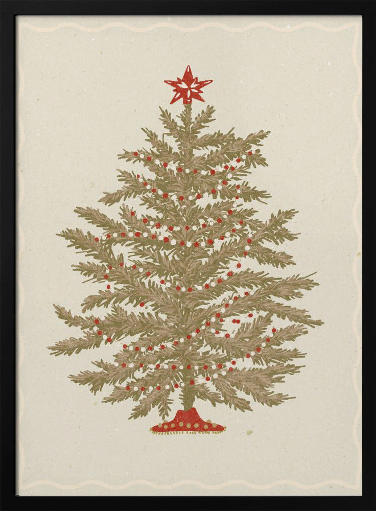 Kerstboom 02 | Poster