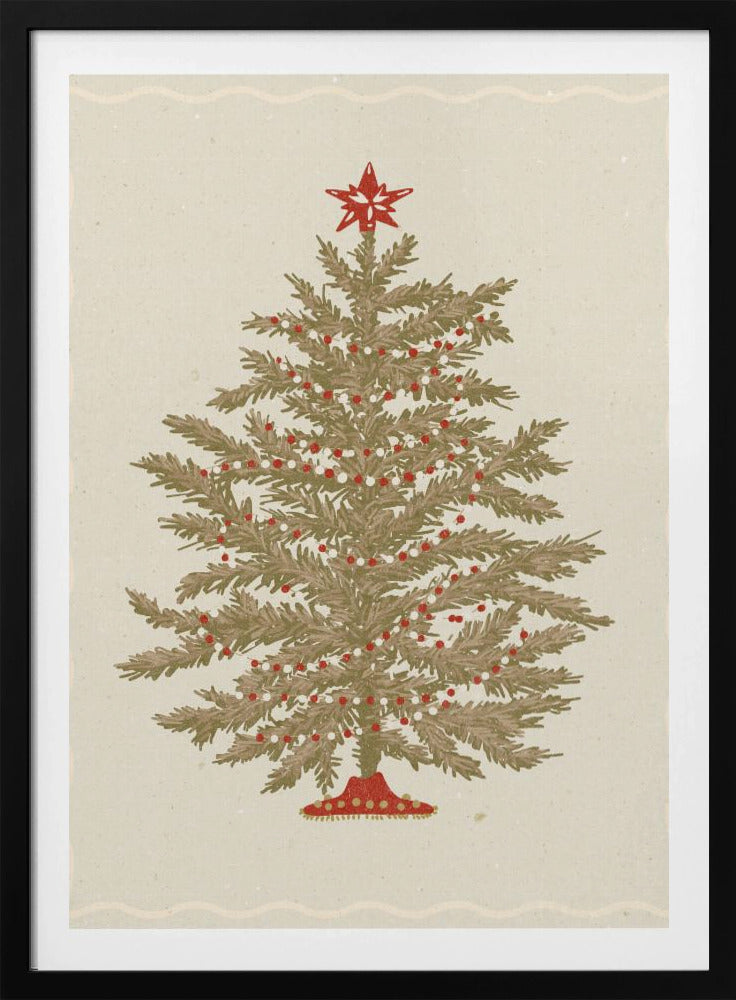 Kerstboom 02 | Poster