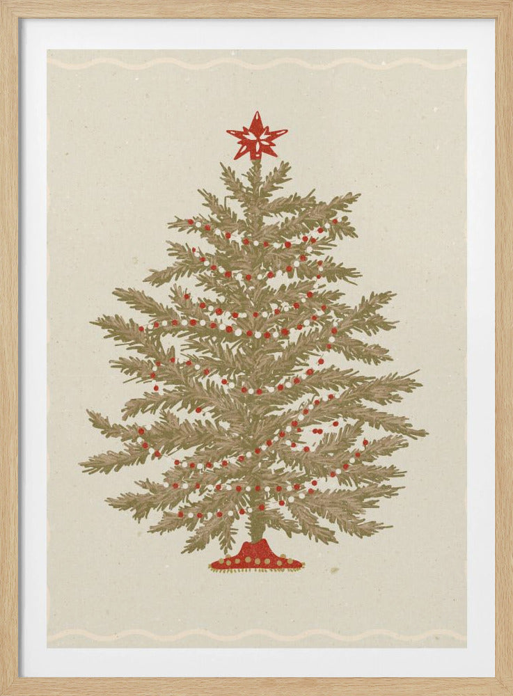 Kerstboom 02 | Poster
