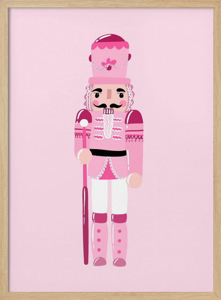 Roze Notenkraker Bedel | Poster
