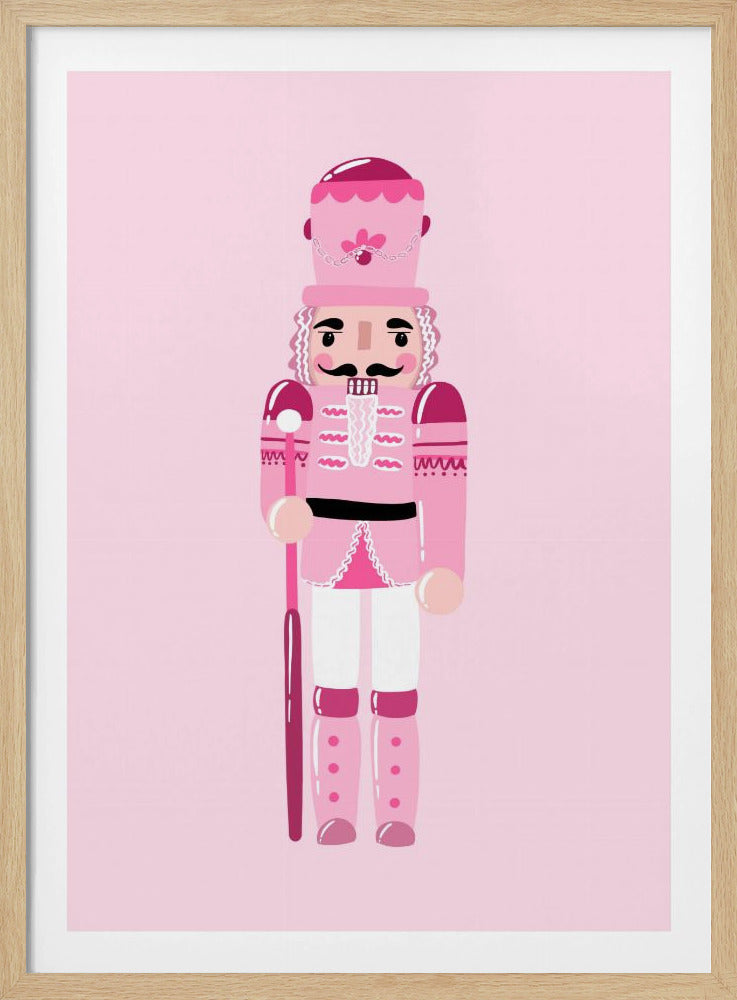 Roze Notenkraker Bedel | Poster
