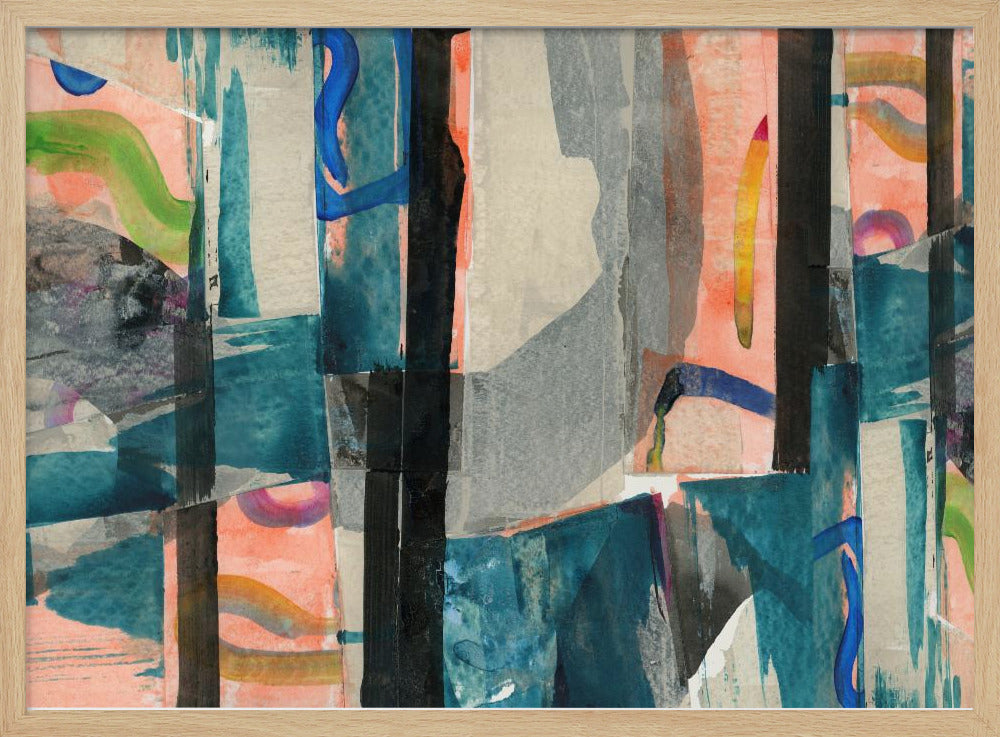 Multi Abstracte Vormen 1 | Poster
