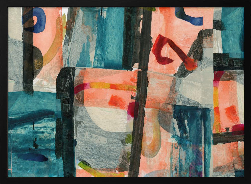 Multi Abstracte Vormen 2 | Poster