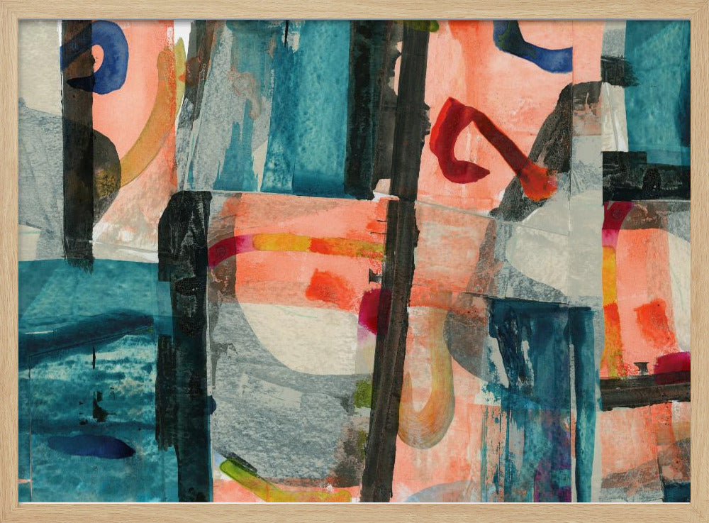 Multi Abstracte Vormen 2 | Poster