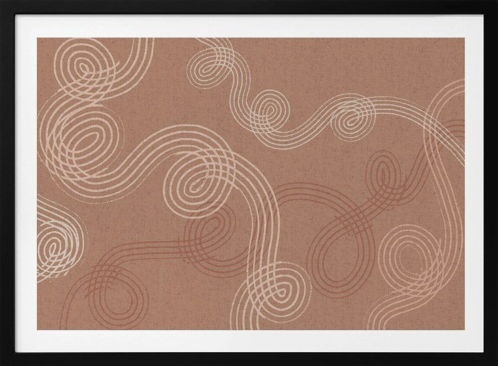 kalmerende essentials loops Mocha Mousse | Poster