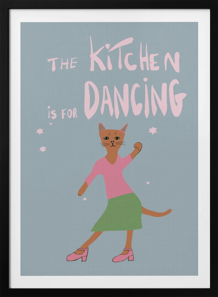 De keuken is om te dansen | Poster