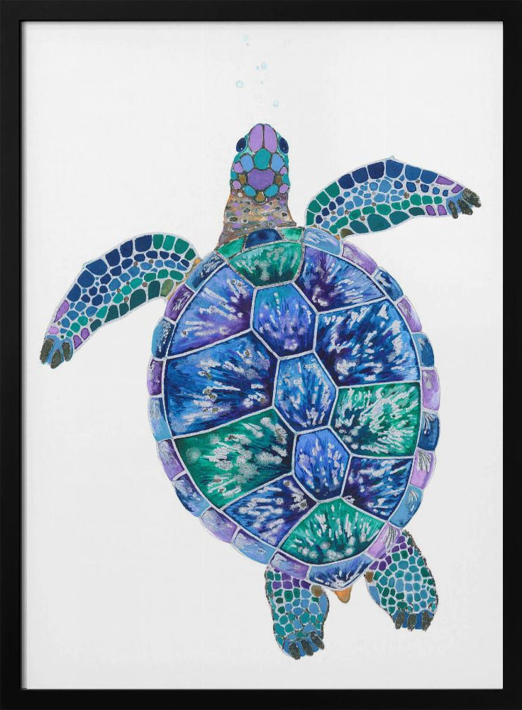 Schildpadden droomlandschap | Poster