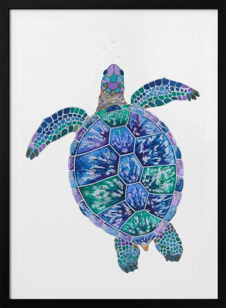 Schildpadden droomlandschap | Poster
