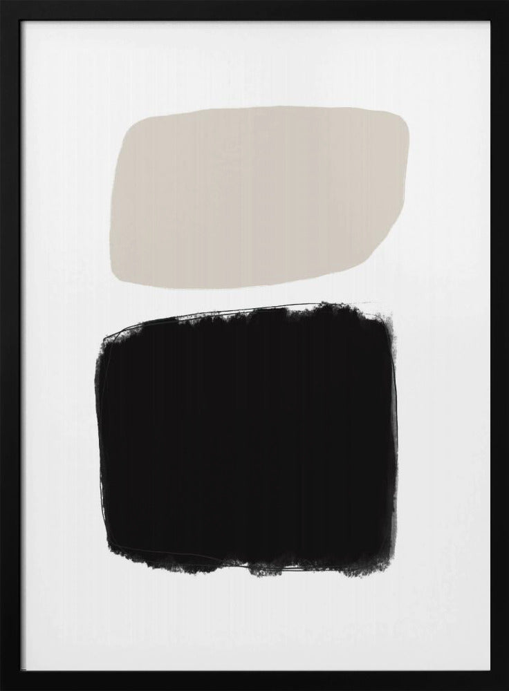 Contrasterende blokken | Poster