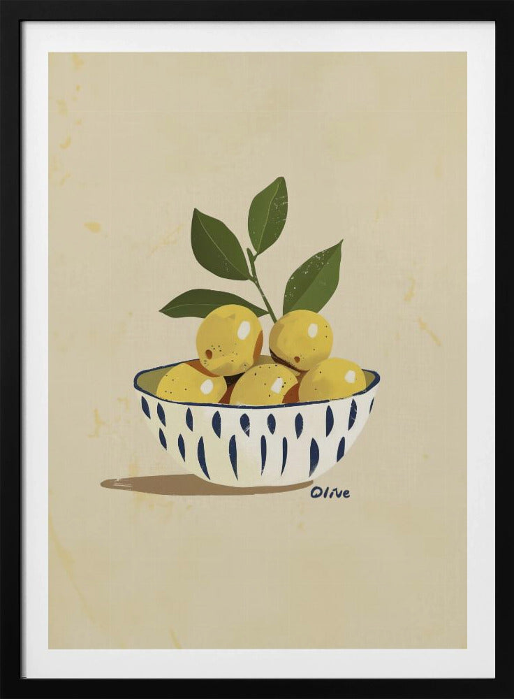 Citroenoogstkom | Poster