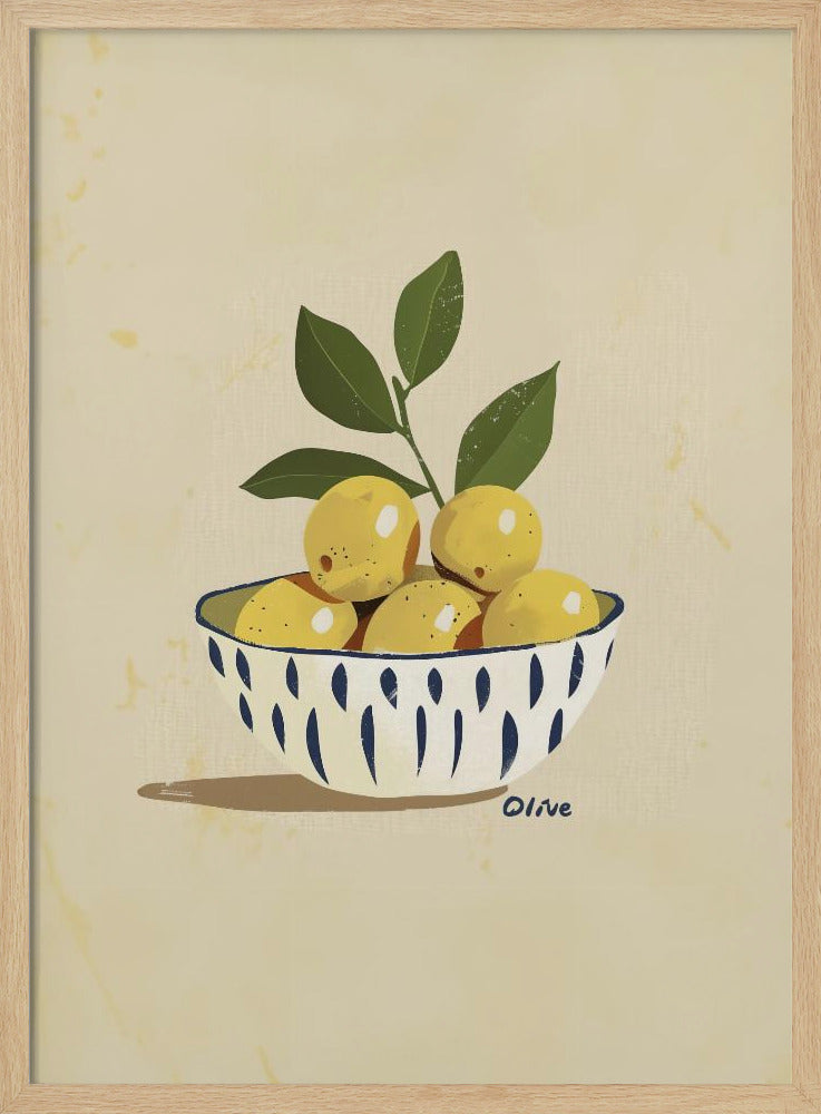 Citroenoogstkom | Poster