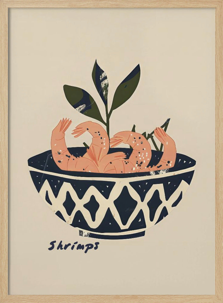 Garnalen Delight Bowl | Poster