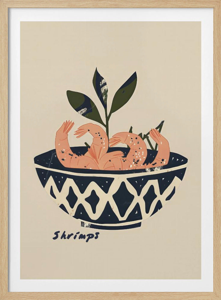 Garnalen Delight Bowl | Poster