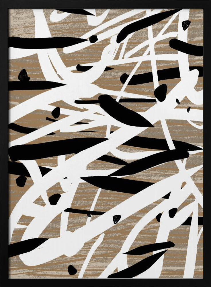 Chaotic Strokes Dans | Poster