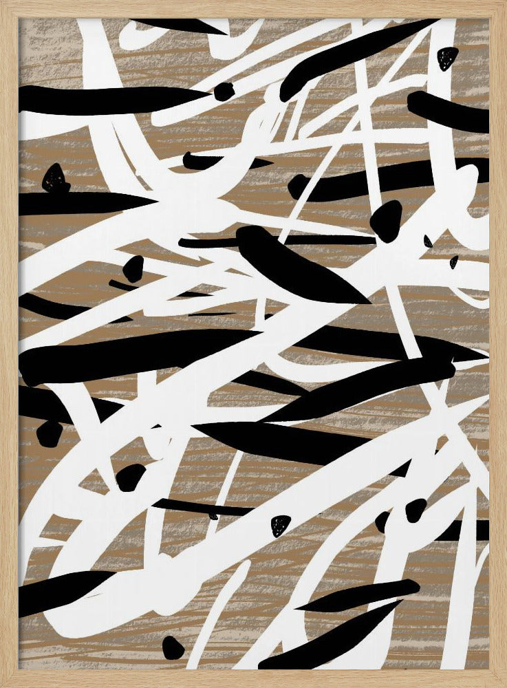 Chaotic Strokes Dans | Poster