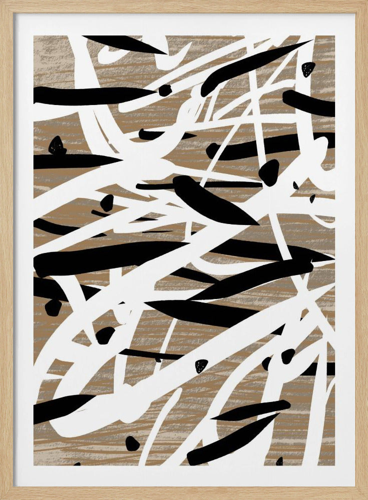 Chaotic Strokes Dans | Poster