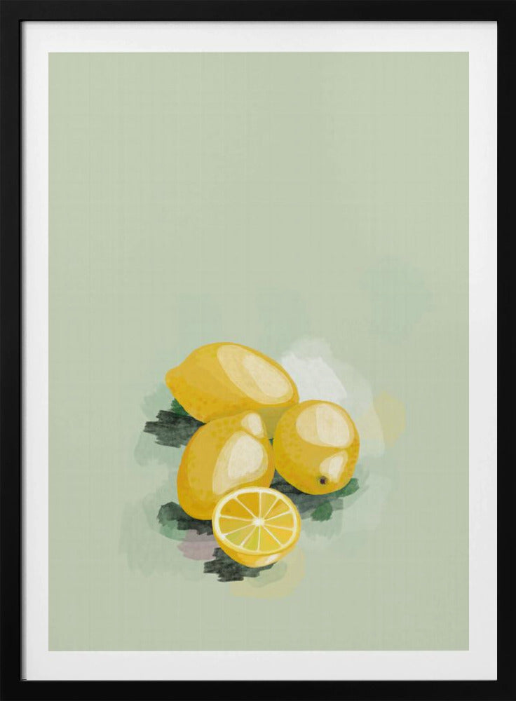 Drie en een halve citroen | Poster