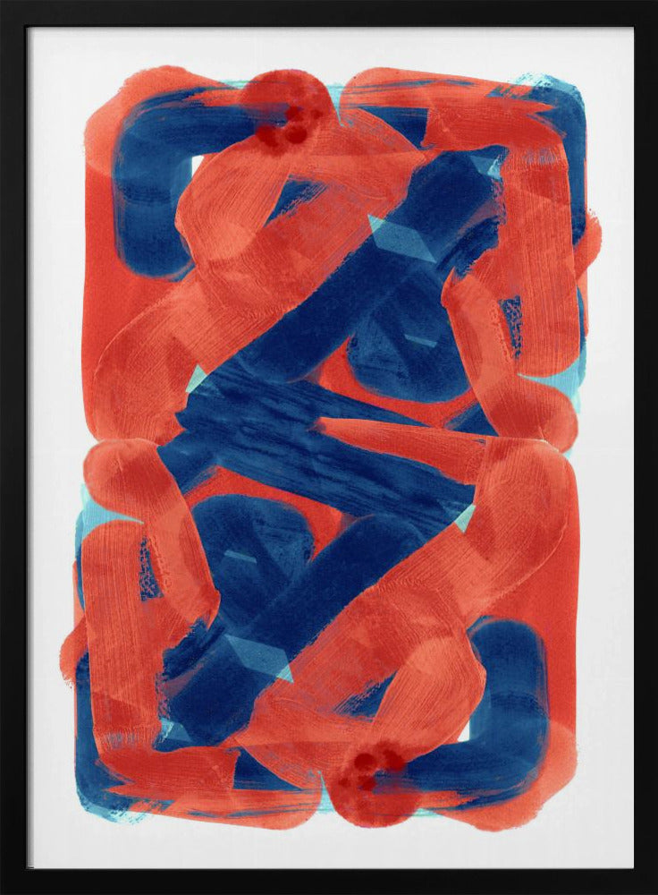 Abstracte lussen 1 | Poster
