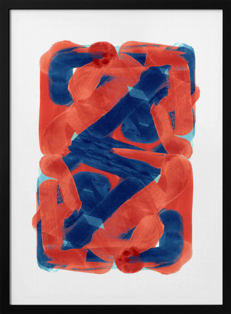 Abstracte lussen 1 | Poster