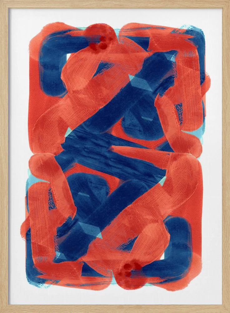 Abstracte lussen 1 | Poster