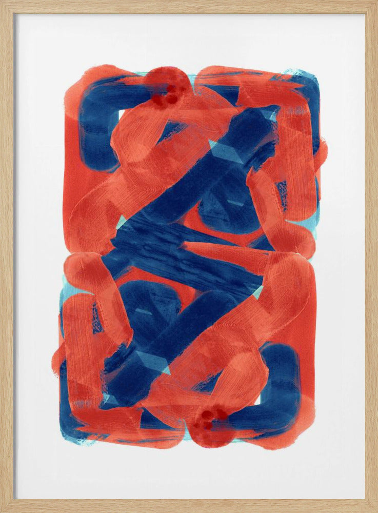 Abstracte lussen 1 | Poster