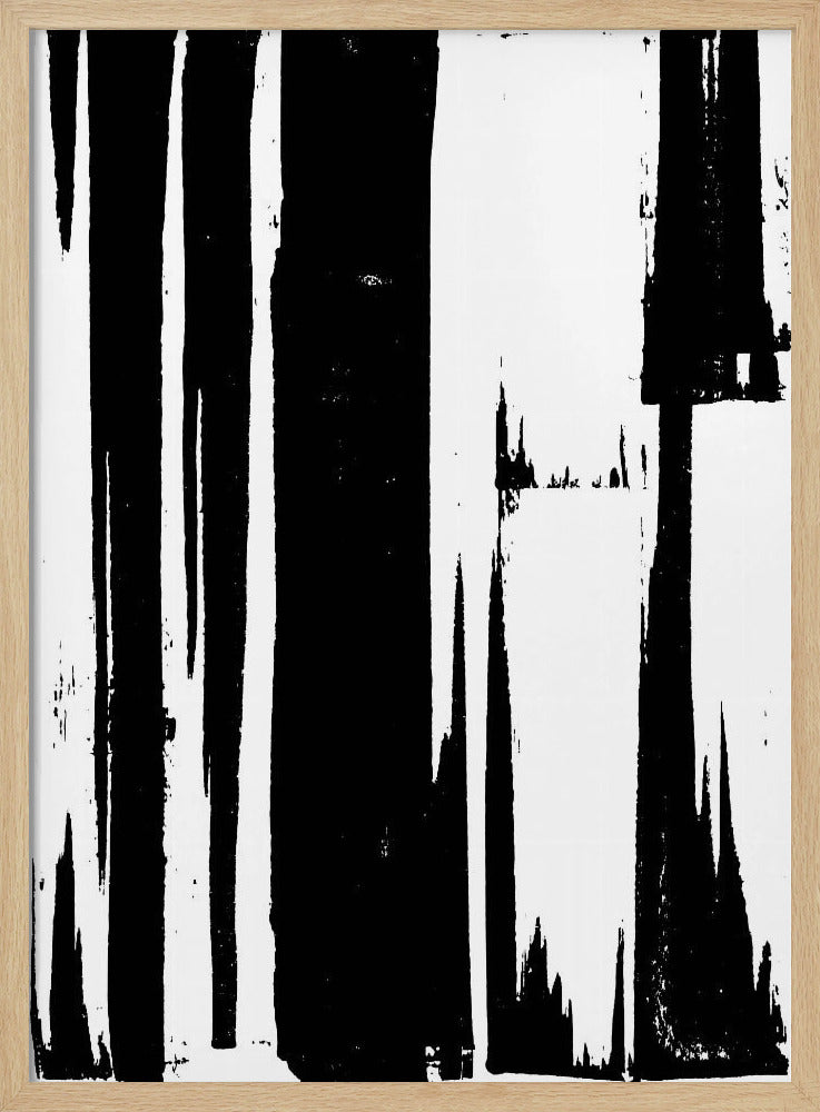 Zwarte Stretch 1 | Poster
