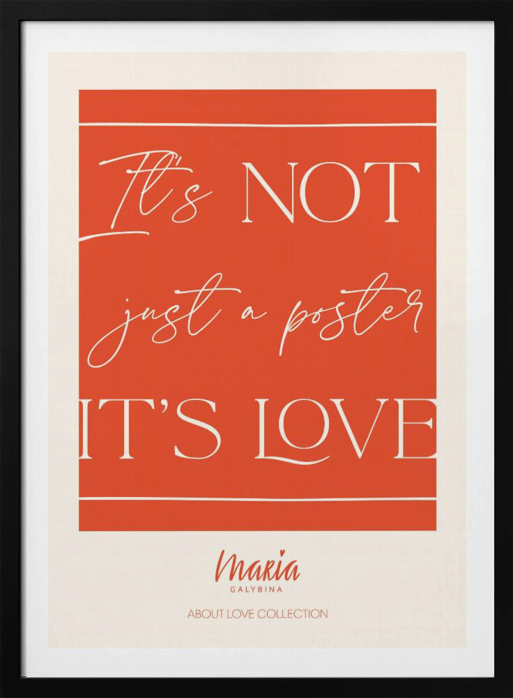 Over liefde. Poster | Poster
