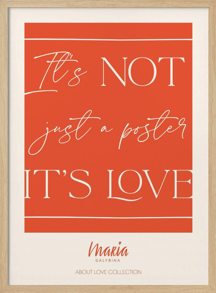 Over liefde. Poster | Poster