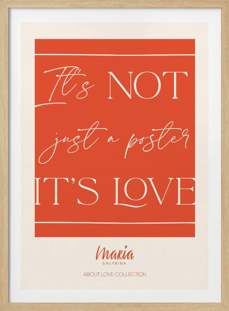 Over liefde. Poster | Poster