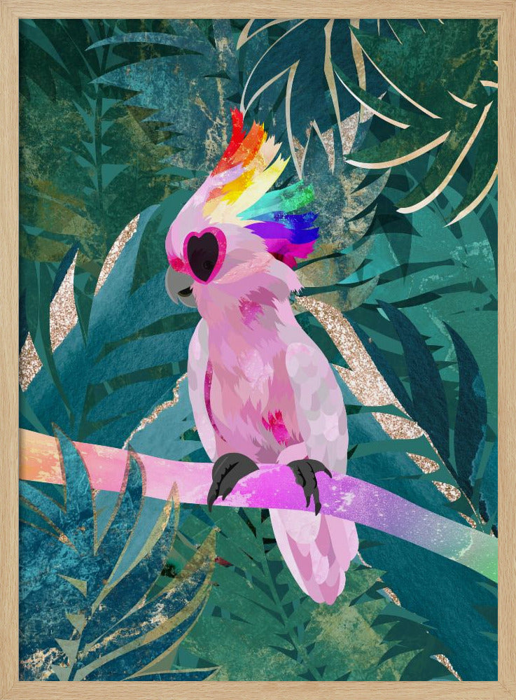 Jungle Regenboog Kaketoe | Poster