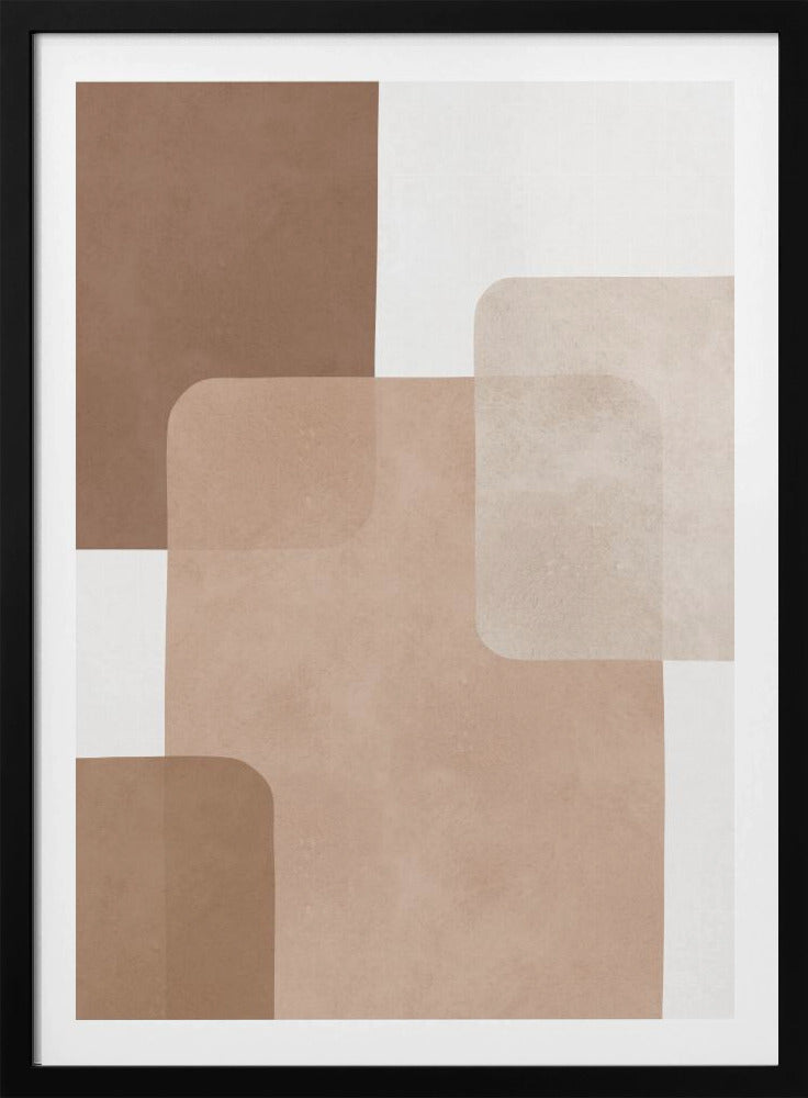 Boho aquarelstreken 3 | Poster