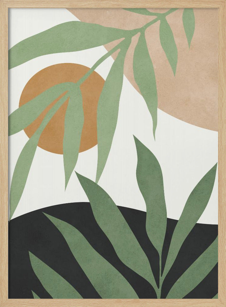 Bloemen en tropisch 4 | Poster