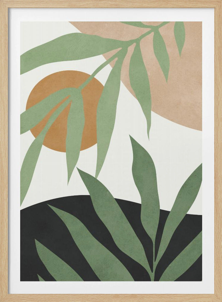 Bloemen en tropisch 4 | Poster