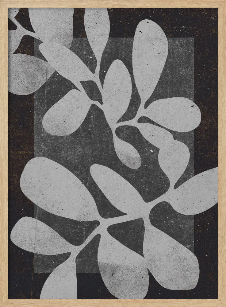 Vormen in contrast | Poster