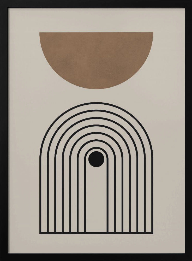 Compositielijnen en cirkels 5 | Poster