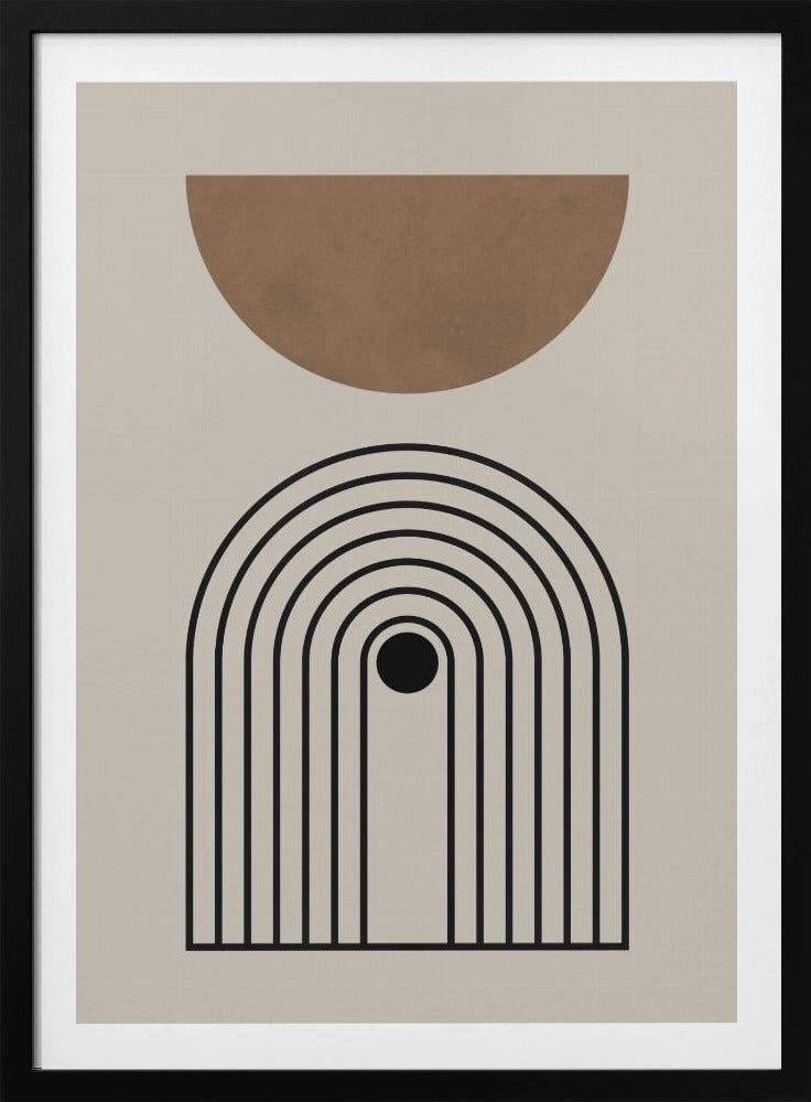Compositielijnen en cirkels 5 | Poster
