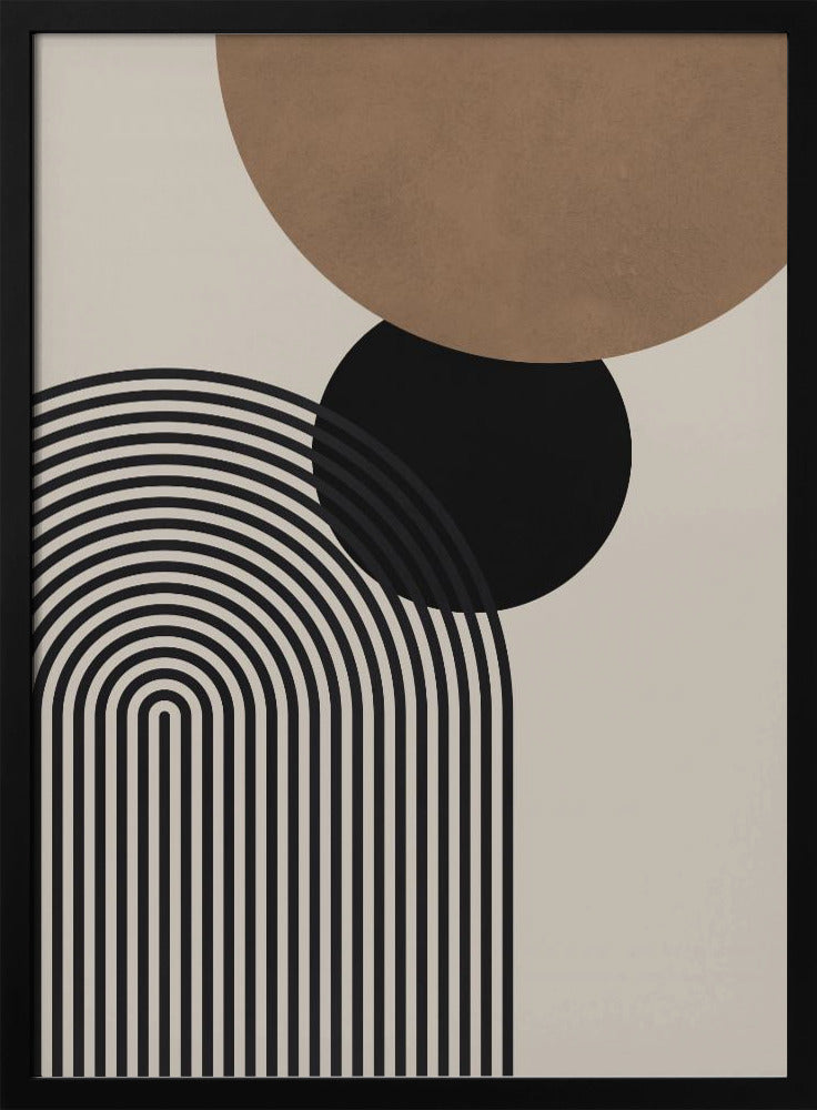Compositielijnen en cirkels 4 | Poster