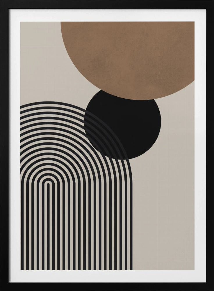 Compositielijnen en cirkels 4 | Poster