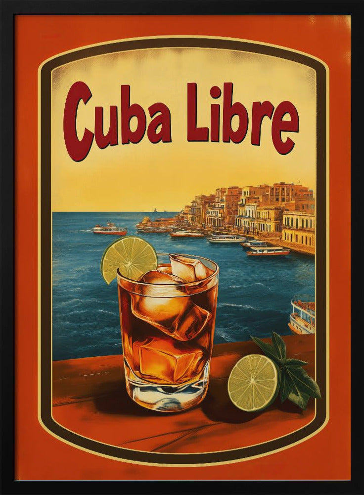 Cuba Libre Vintage Reclame | Poster