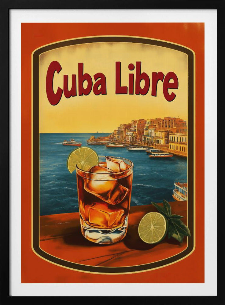 Cuba Libre Vintage Reclame | Poster