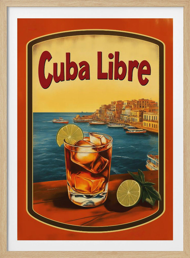Cuba Libre Vintage Reclame | Poster