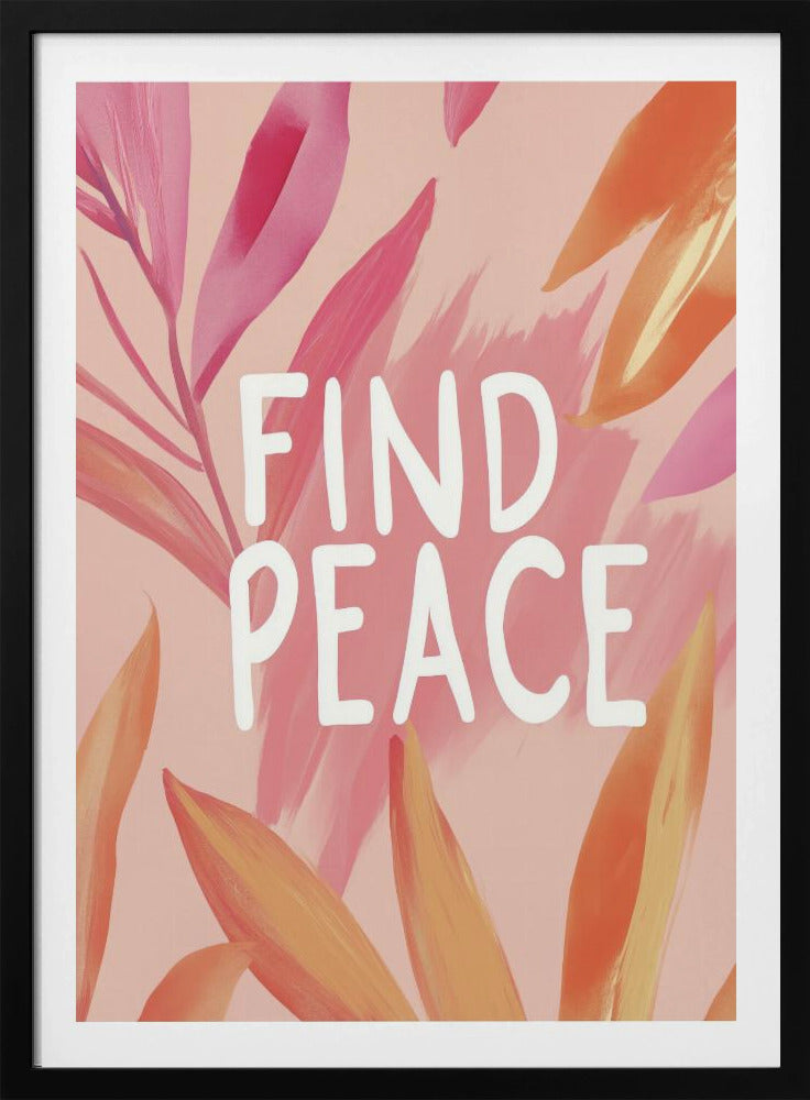 Serene bloesems | Poster