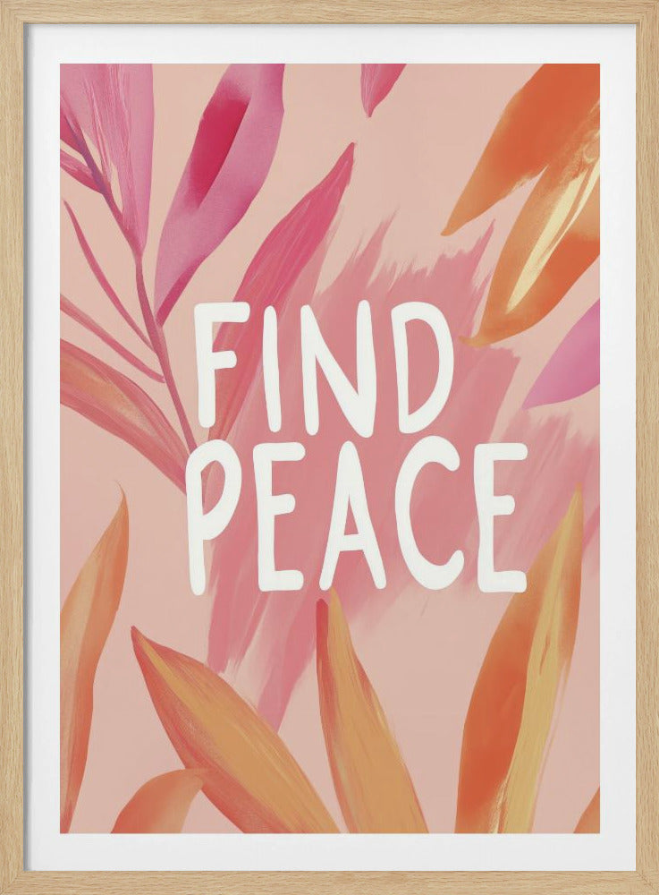 Serene bloesems | Poster