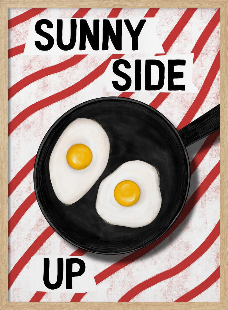 Zonnige kant omhoog | Poster