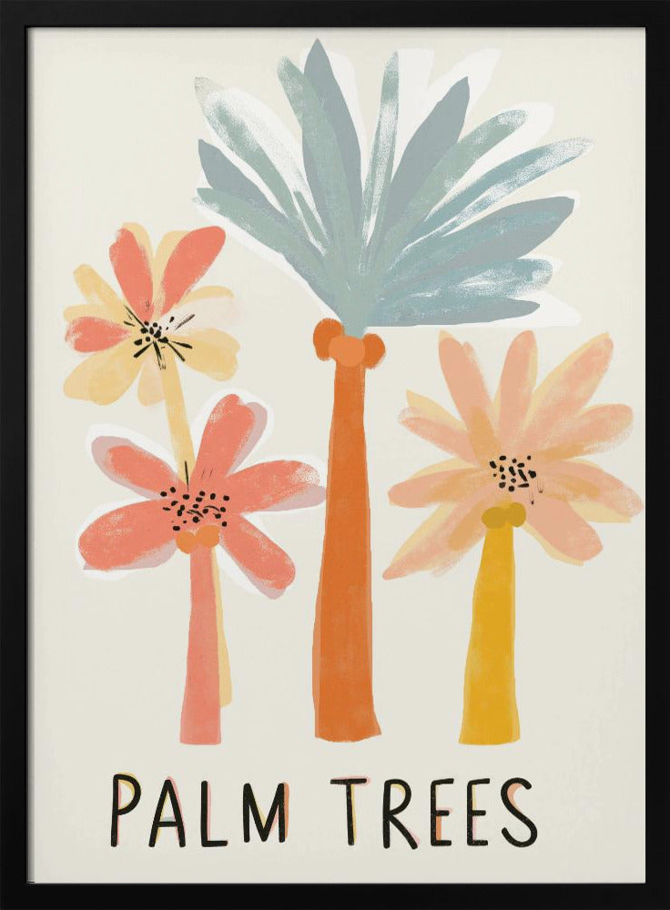 Tropische bloemen | Poster
