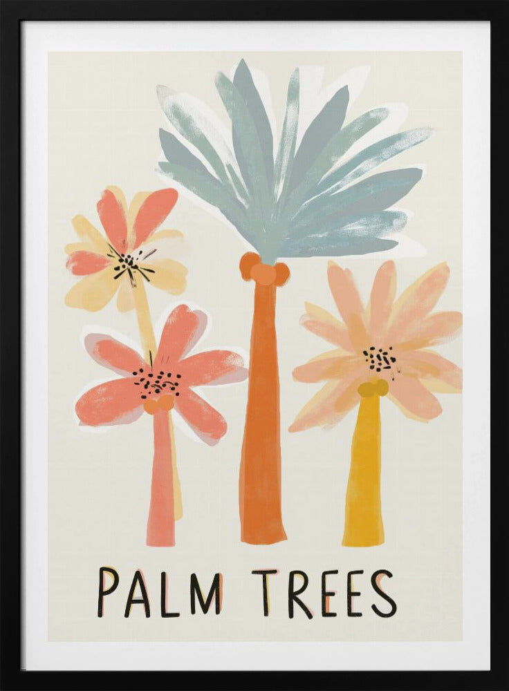 Tropische bloemen | Poster