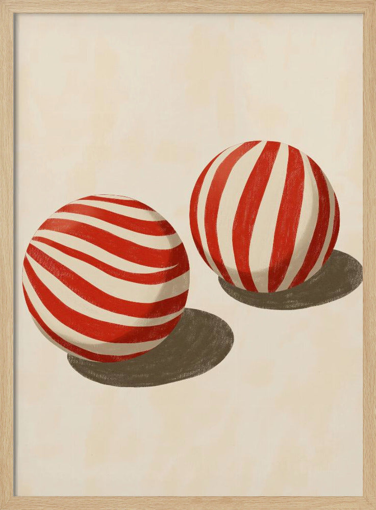 Snoep Swirl Bollen | Poster